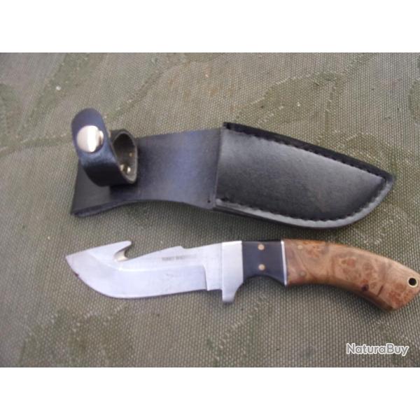 couteau avec gaine Tunet Brenneke  18 cm