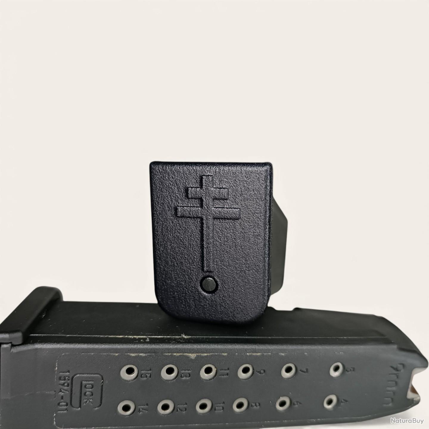 Talon De Chargeur Airsoft Noir Pour Glock (neuf, Sans Marque)