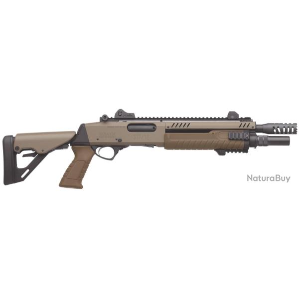 Fusil � pompe Fabarm STF 12 Telescopic - Flat earth