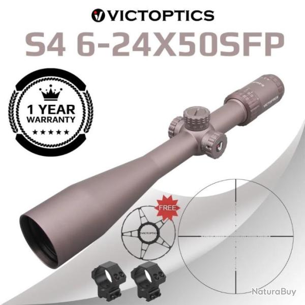 Victoptics Lunette De Vis�e S4 6-24X50 SFP - LIVRAISON GRATUITE !!