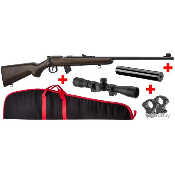 Pack JW15 Norinco crosse bois - 22 LR