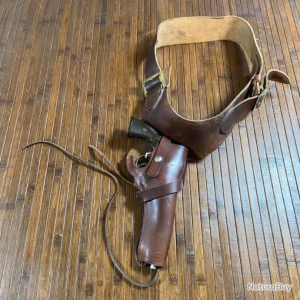 HOLSTER ET CEINTURON CUIR WESTERN