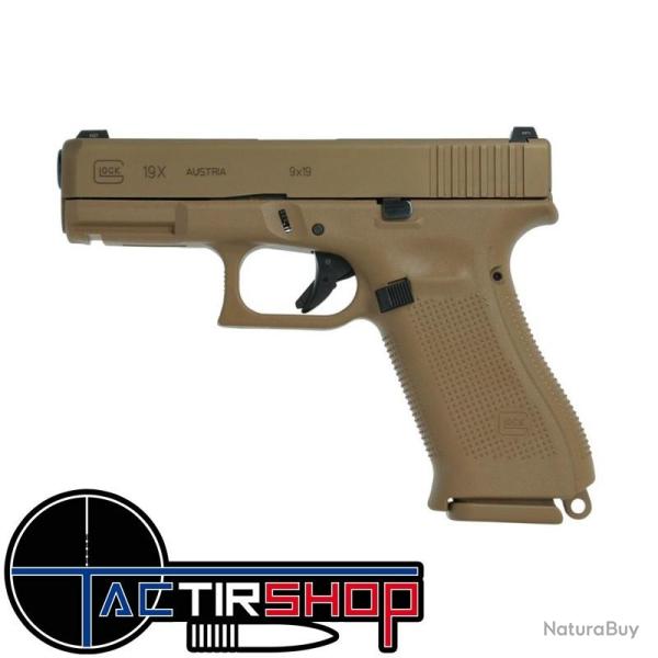 Pistolet GLOCK 19X Coyote Gen5 cal.9x19