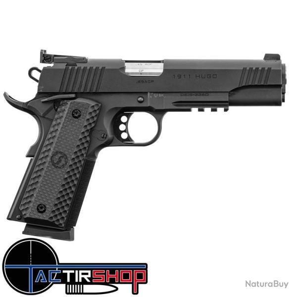 Pistolet Schmeisser HUGO 1911 5" Cal 9x19 avec hausse LPA
