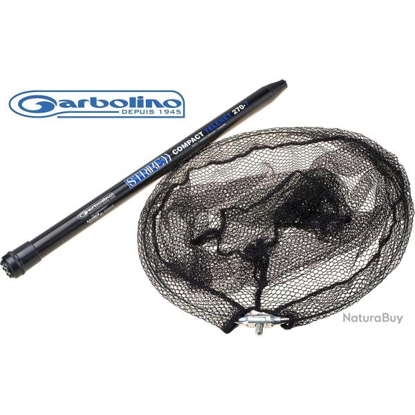 Pack �puisette Garbolino, manche de 2M70 + Tete pliante