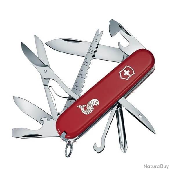 1.4733.72 couteau suisse Victorinox Fisherman rouge pour les p�cheurs