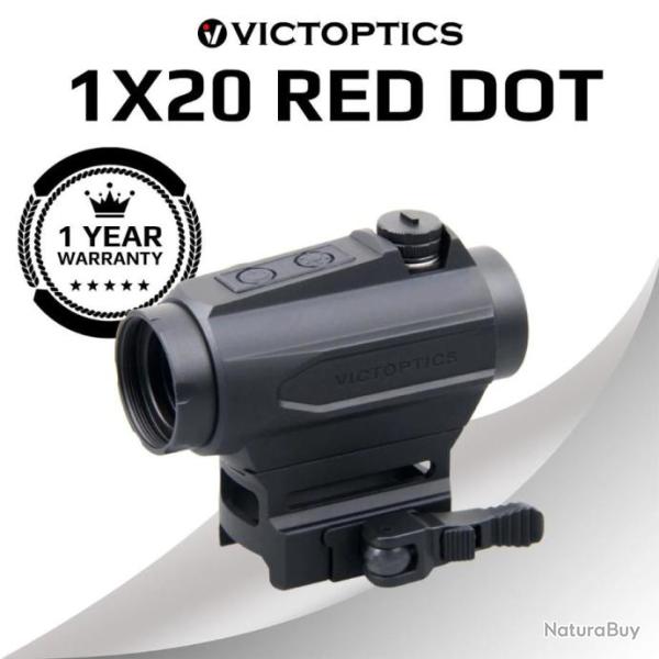 Victoptics Viseur Point Rouge RDSL28 Noir 1x20 3 MOA Paiement en 3 ou 4 fois - LIVRAISON GRATUITE !!