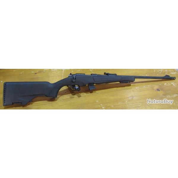 Carabine 22lr, Hatsan synthetique noir, frein de bouche, filet� 1/2x20 NEUVE