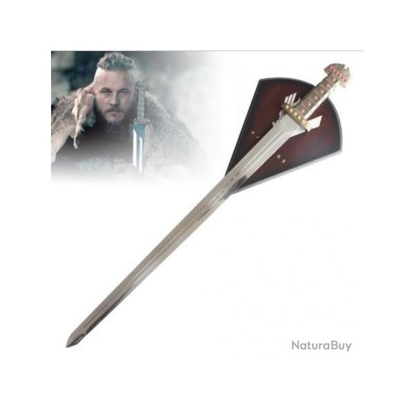 Ep�e de "Ragnar Lothbrok" avec support mural