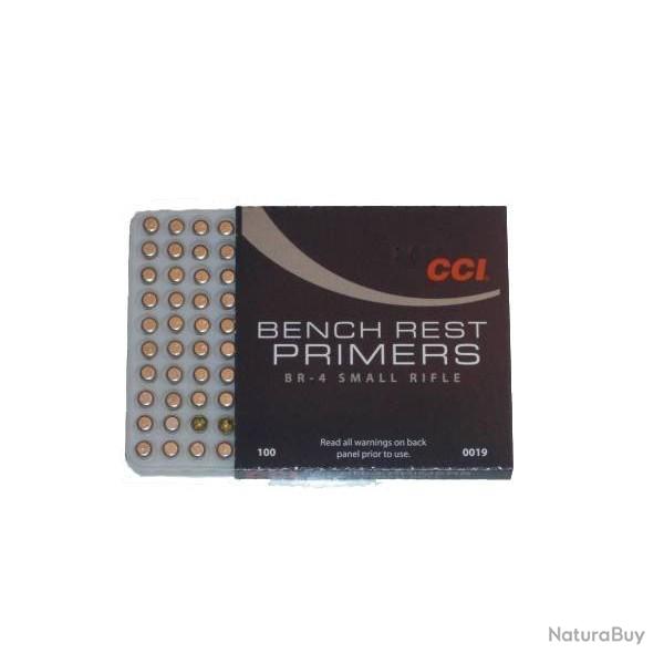 Amorces CCI BR4 Small Rifle