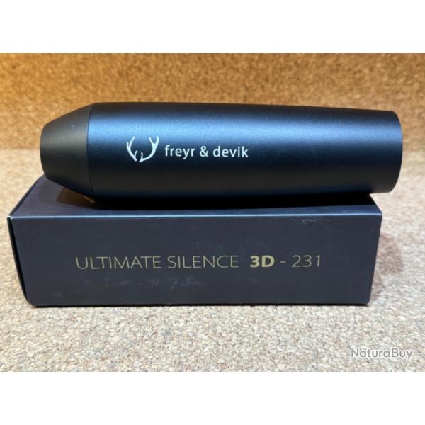 Mod�rateur de son Freyr & Devik Ultimate Silence 3D 231, cal 7mm , 5/8x24, EN Stock !!!
