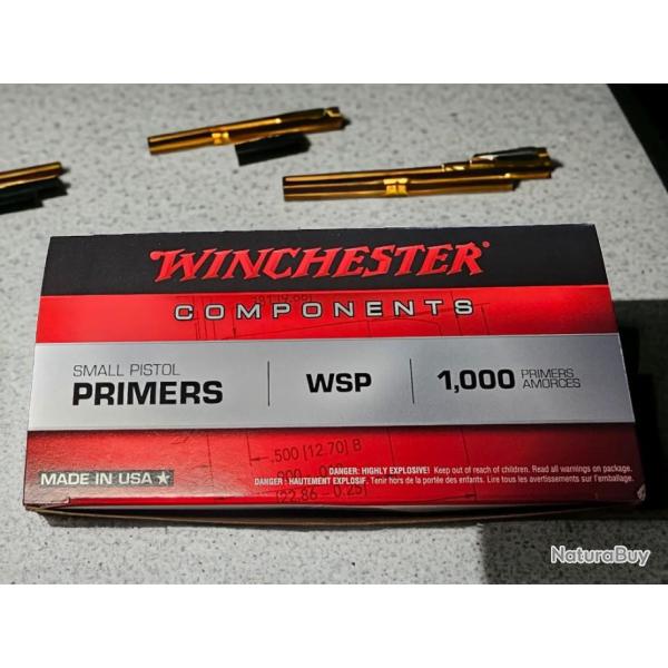 Amorces Winchester Small Pistol
