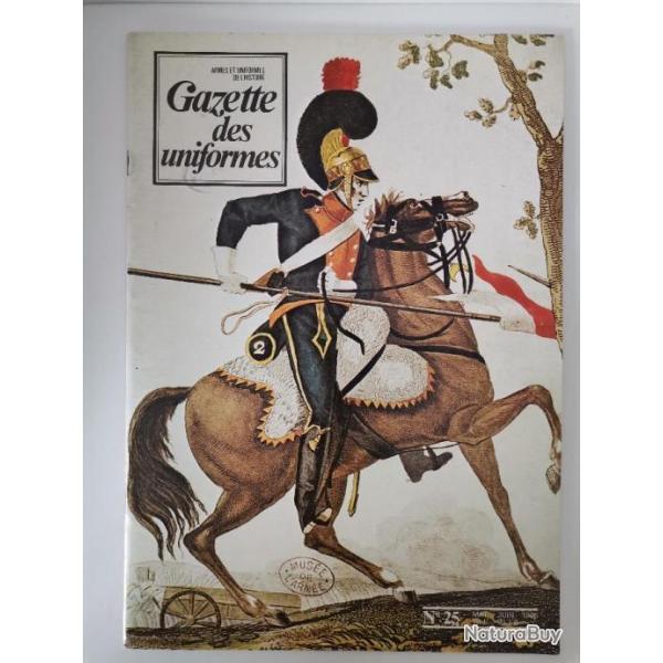 Ouvrage La Gazette des Uniformes no 25