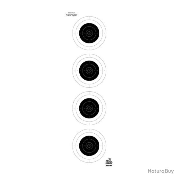Cibles sniper tout-temps 20 x 60 cm LOT DE 10