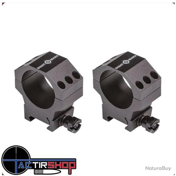 Colliers Tactiques Sightmark Picatinny diam�tre 34mm M�dium
