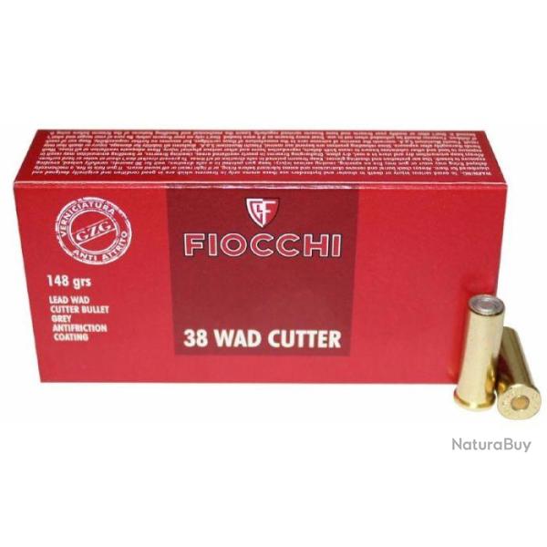 FIOCCHI - Cartouche C.38SP LWC 148gr�(x50)