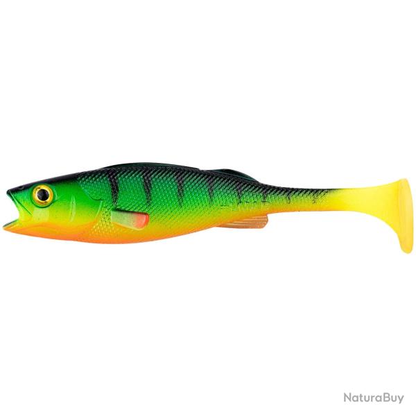 Leurre Souple LMAB Barsch Kofi Perch Shad 9cm 9cm Firetiger