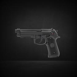 Pistolet GBB Raven R9 noir