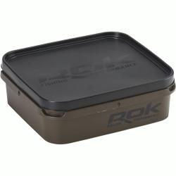 Boite Carree 6L Xl Marron Vert + Couvercle Rok