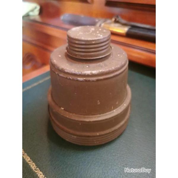 Cartouches masque gaz WW2 2