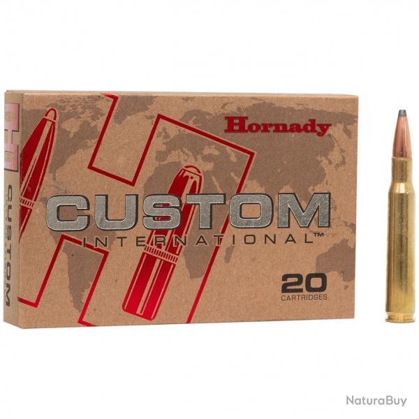 Cartouches Hornady custom international interlock cal 30.06 180 gr 11,7g