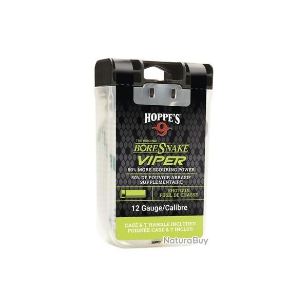 CORDON DE NETTOYAGE FUSIL HOPPES VIPER DEN BLANC/VERT CAL. 12