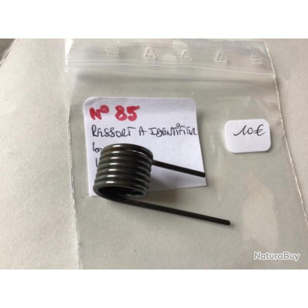 VENDU PAR LE-CUIRASSIER N� 85  RESSORT D'ARMURERIE � IDENTIFIER