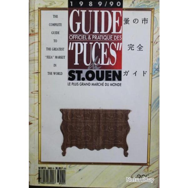 Guide Ofiiciel et Pratique des Puces de St. Ouen - 1989-90