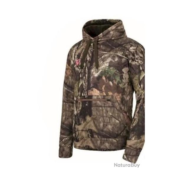 SWEET A CAPUCHE FEMME BOUJOU2 GREEN CAMOO