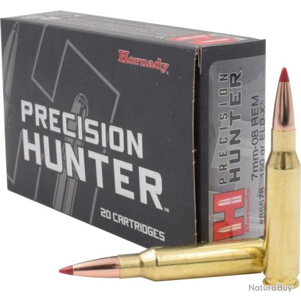 Balles Hornady Precision Hunter ELD-X - Cal. 7 mm-08 Rem