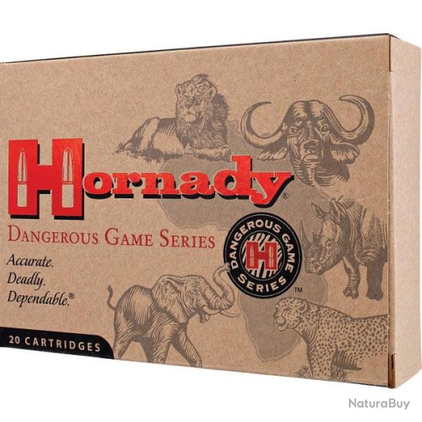 Balles Hornady Dangerous Game 375 Ruger 300GR DGX BONDED