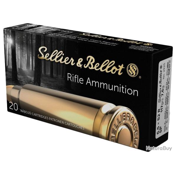 Balles Sellier & Bellot Soft Point - Cal. 6.5x52 R