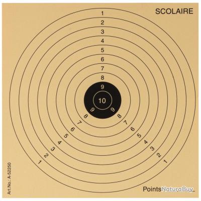 Europ Arm Country – Lot De Cibles 21 X 21 Cm Pour Armes De Poing – Idéal Tir Sportif & Entraînement Précis