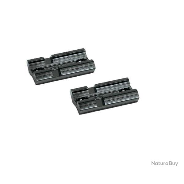 Embase Europ-Arm 21mm Courtes avec Vis - 1 Embase arrire 45 - K98