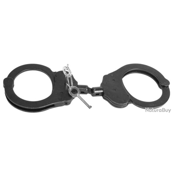 Menottes Europ-Arm Double Verrou � Chaine - Noir