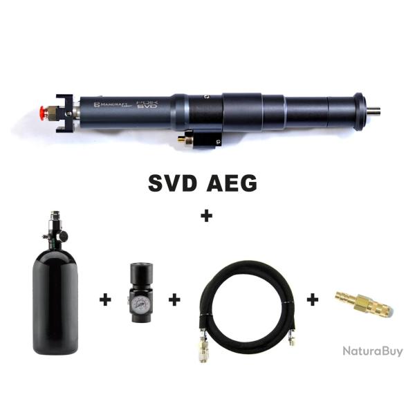 Pack HPA Complet Europ-Arm PDIK pour SVD AEG sans Coques de Gearbox