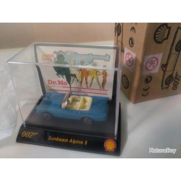 Voitures 1/72 : sunbeam de James bond 007 contre Dr NO.