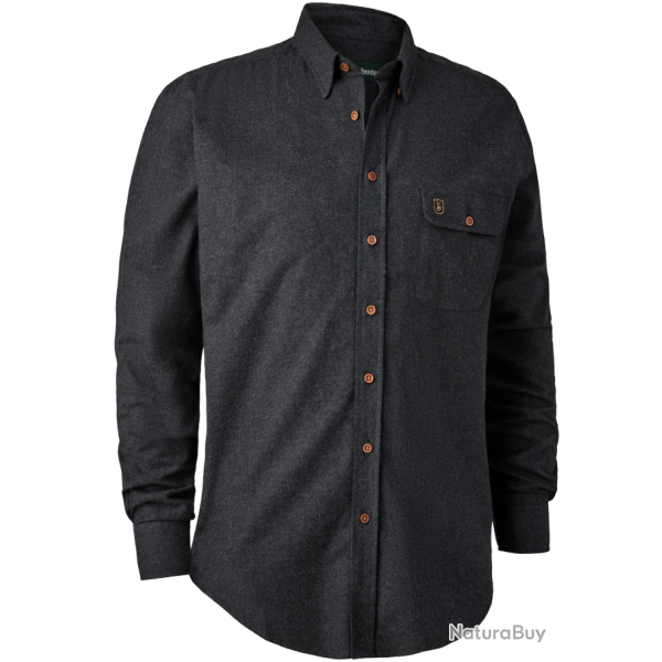 Chemise Liam noire DEERHUNTER-41/42