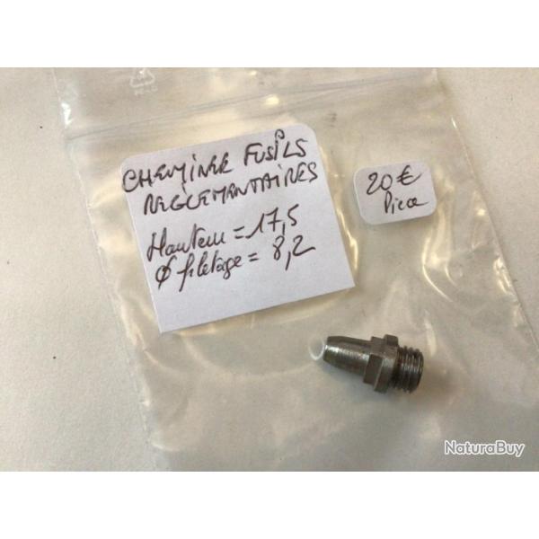 VENDU PAR LE-CUIRASSIER CHEMINEE POUR FUSILS  RGLEMENTAIRES TYPE 1822 AN9 DIVERS (COPIE)