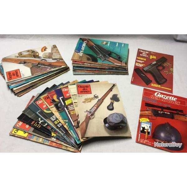 PROMO GAZETTE DES ARMES LOT DE 10 revues Mensuelles de Collectionneurs d'armes AU CHOIX