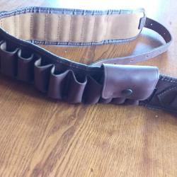 Superbe cartouchi&egrave;re cuir SPORFABRIC