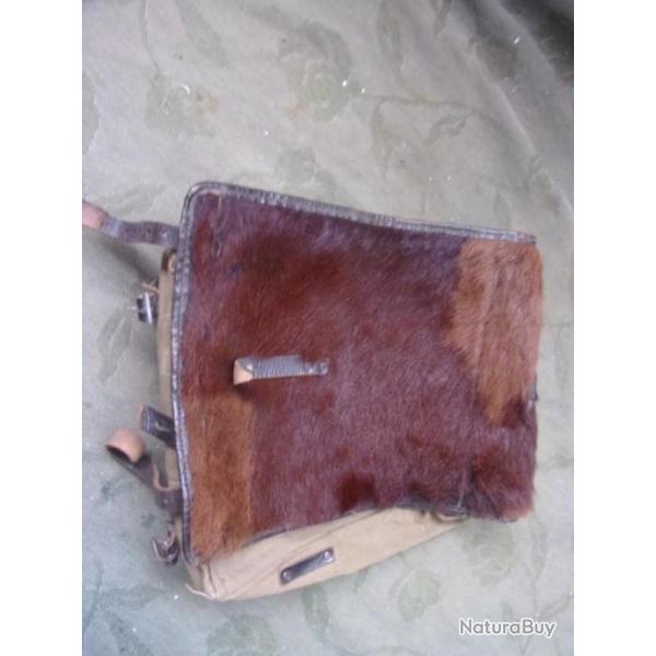 sac allemand seconde guerre Poils de vache