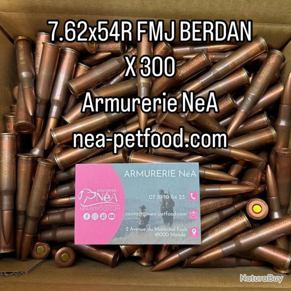 MUNITIONS STV SCORPIO 7.62X54R FMJ BERDAN X300