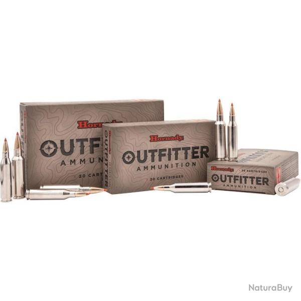 Munitions HORNADY calibre 7mm Rem Mag Outfitter 150gr - 9.7g x20