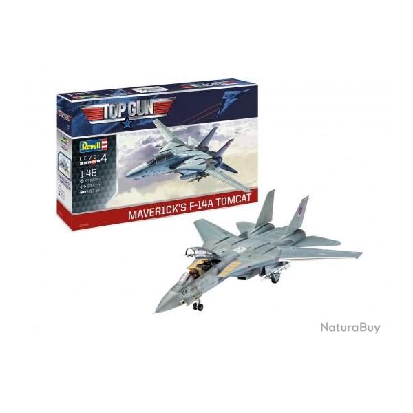 Maquette  monter - F-14A tomcat Top gun 1/48 | Revell (0000 3142)