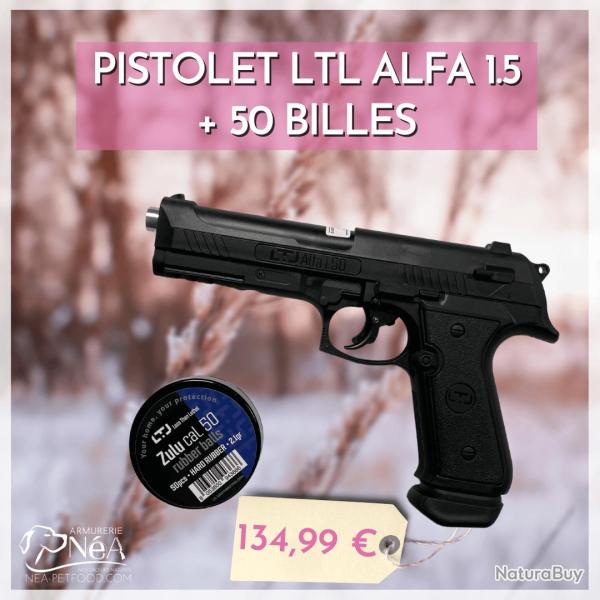ALFA CO2 LTL Cal.50 18 Joules + 50 billes LIV GRATIS