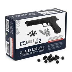 LTL Alfa 1.50 GEN 2 + 25 billes X-REY + 5 CO2 LIVRAISON OFFERTE