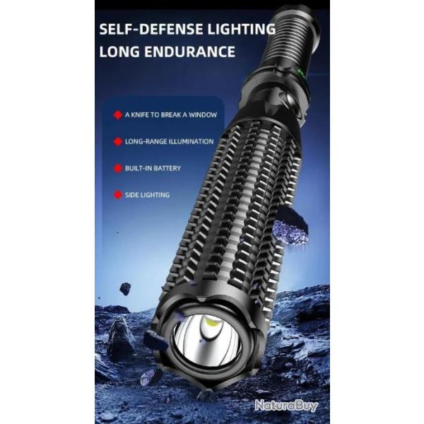 Lampe B�te Base-Ball Avec Picos Tr�s Lumineuse LED Multifonctions Solide Durable Utilisation facile