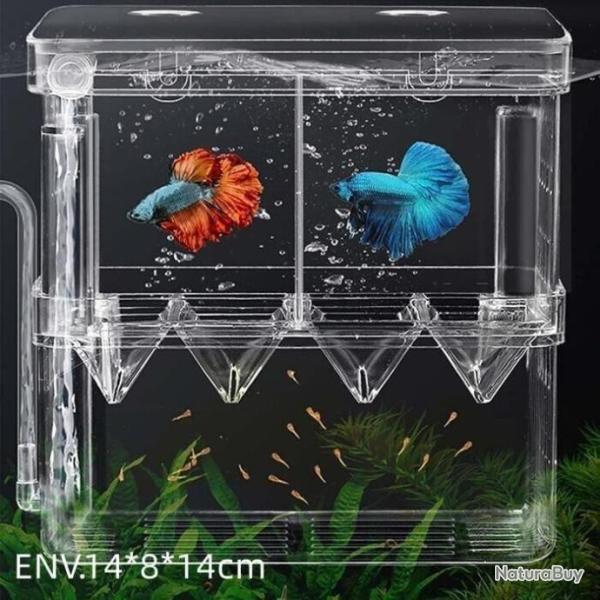 Aquarium Pondoir Bo�te D'�levage De Poisson Poisson Crevettes �closerie