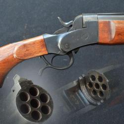 CARABINE REMINGTON HENRI PIEPER 7 COUPS Brevet 1875 Calibre 32 RF - BE XIX&egrave; Bon XIX eme Belgique Civ